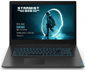 купить Ноутбук Lenovo IdeaPad L340-17IRH 17.3** HD+(1600x900) nonGLARE/Intel Core i5-9300H 2.40GHz Quad/8GB/1TB+128GB SSD/GF GTX1050 3GB/noDVD/WiFi/BT4.2/HD Web Camera/BLKB+USB3.0/3cell/2.79kg/DOS/1Y/BLACK в Алматы