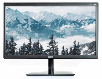 купить Монитор Qmax BY202V, Диагональ 19,5*, Цвет черный, Тип матрицы TN, Время отклика 2мс, Максимальное разрешение 1600x900, Соотношение сторон 16:9, Яркость 300 кд/м2, Углы обзора по Горизонтали / Вертикали 90&deg;/65&deg;, Контрастность 1000:1. в Алматы