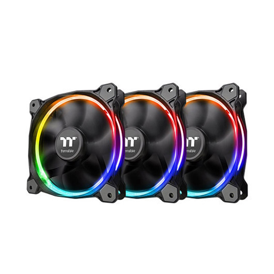 купить Кулер для компьютерного корпуса Thermaltake Riing 12 RGB Sync Edition (3-Fan Pack) в Алматы