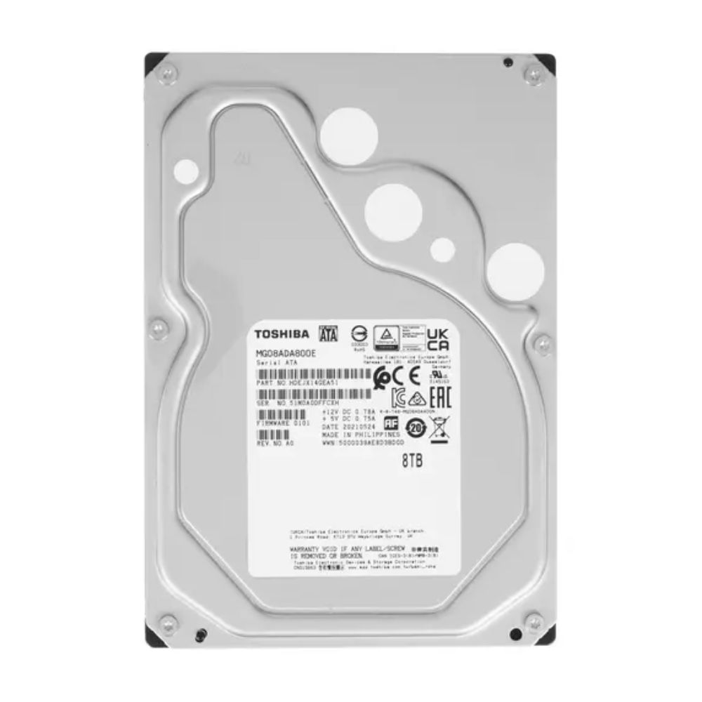 купить Корпоративный Жесткий Диск HDD  8Tb TOSHIBA Enterprise SATA 6Gb/s 7200rpm 256Mb 3.5" MG08ADA800E в Алматы