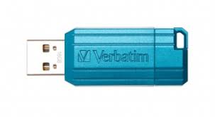 купить USB Флеш 16GB 2.0 Verbatim 049068 в голубую полоску в Алматы