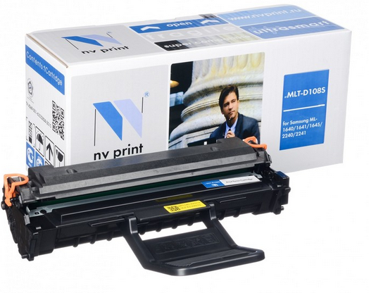 купить Картридж NVP совместимый Samsung NV-MLTD108S для ML-1640/1641/1645/2240/2241 (1500k)                                                                                                                                                                       в Алматы