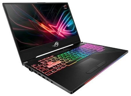 купить Ноутбук Asus ROG G531GU-AL065T 15.6** FHD(1920x1080) 120Hz nonGLARE/Intel Core i7-9750H 2.60GHz Hexa/16GB/512GB SSD/GF GTX1660Ti 6GB/WiFi/BT5.0/RGB-BLKB/4cell/2.57kg/W10/1Y/BLACK в Алматы