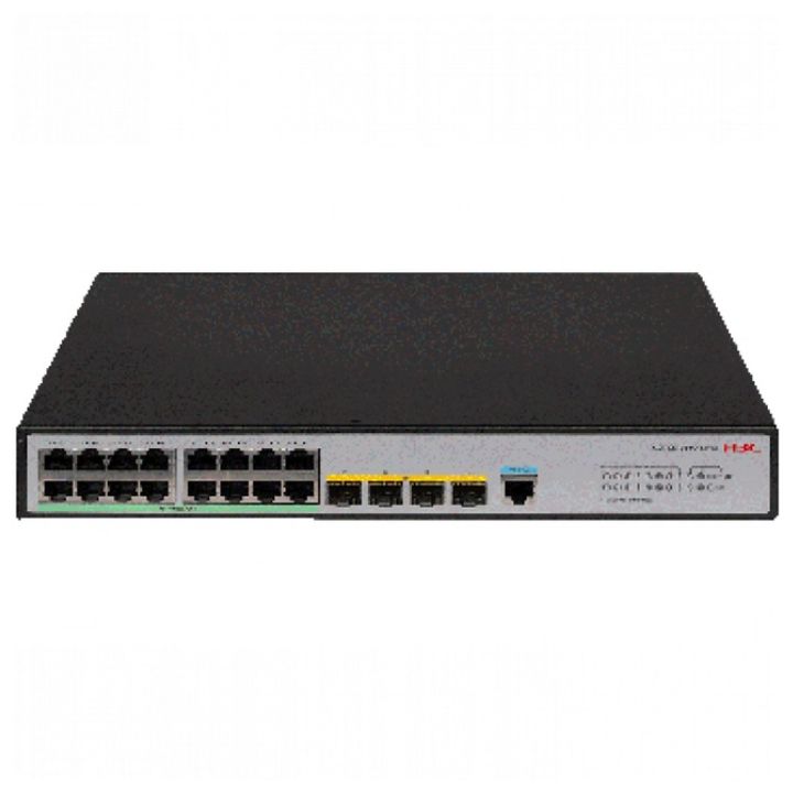 купить Коммутатор H3C S5120V3-20P-LI L3 Ethernet Switch with 16*10/100/1000BASE-T Ports and 4*1000BASE-X SFP Ports,(AC) в Алматы