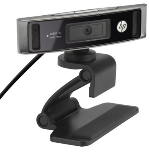 купить Вэбкамера HP Inc Y2T22AA HP HD 4310, 1920x1080, Windows XP/Vista/7/8, угол наклона 30 град., угол поворота 360град в Алматы