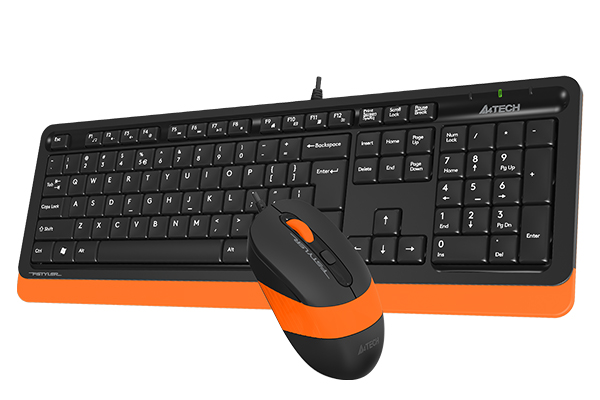 купить Клавиатура мышь A4tech F1010-ORANGE Fstyler USB в Алматы