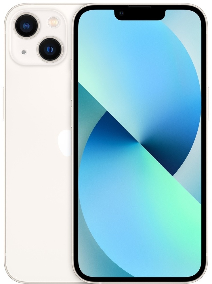 купить Смартфон iPhone 13 128GB, Starlight (MLNX3RK/A) в Алматы