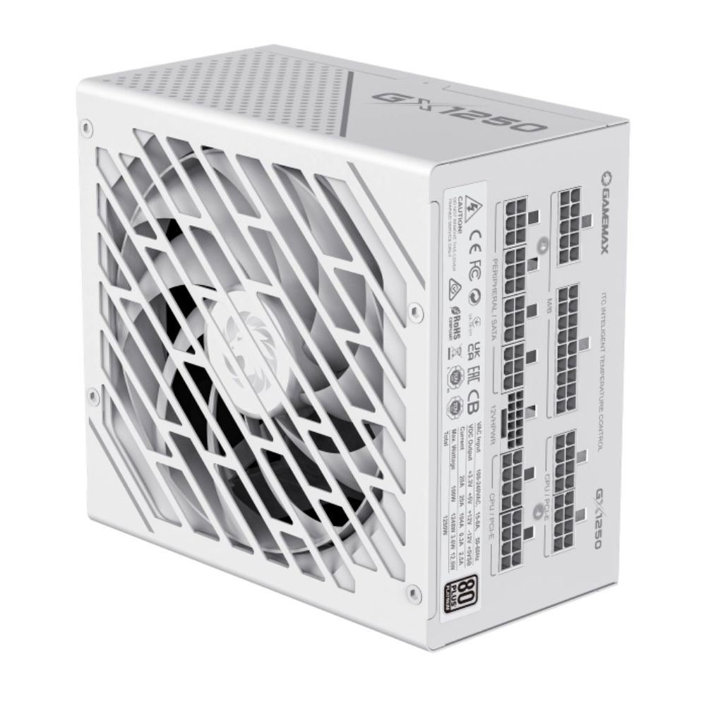 купить Блок питания ПК 1250W GameMax GX-1250 PRO WT <92+ Platinum> в Алматы