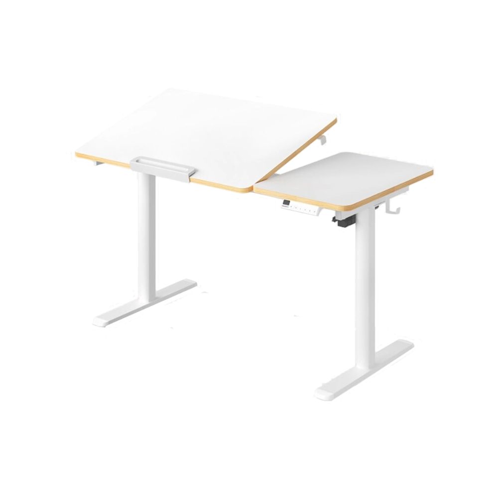 купить Стол регулируемый FlexiSpot SK2-W, ДСП, металл, пластик, рег. высоты, 110х58.5-90.5х52 см, White в Алматы