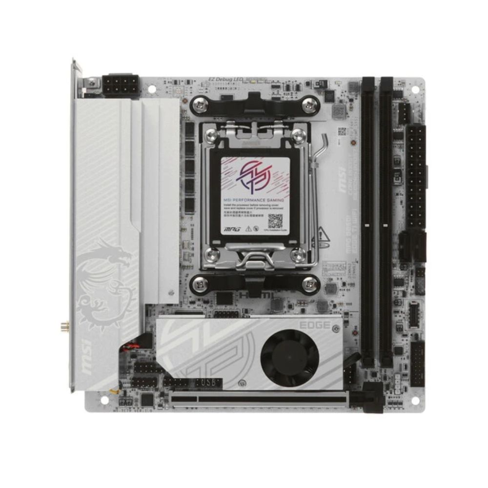 купить Материнская плата MSI MPG B850I EDGE TI WIFI AM5 B850 2xDDR5 2xSATA RAID 2xM.2 HDMI Type-C mTX в Алматы