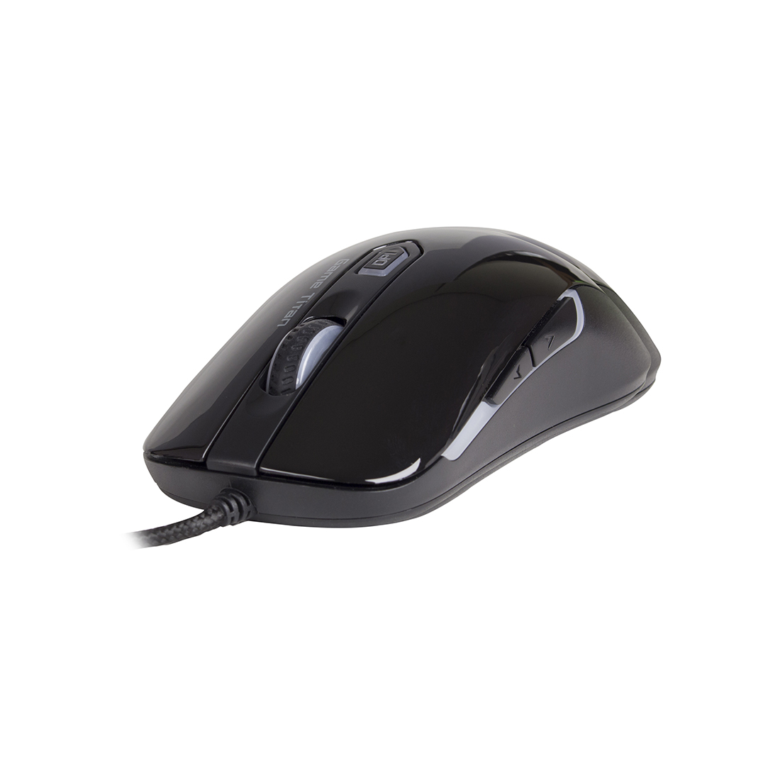 купить Мышь, Delux GT, GTM-619OUB, Игровая, Оптическая, USB, 1000-4000dpi, Позолоченный кабель в тканевой оплётке, 6 макромодулей, Частота сканирования от 125 до 1000Hz, Длина кабеля 1,6 метра, Чёрный в Алматы
