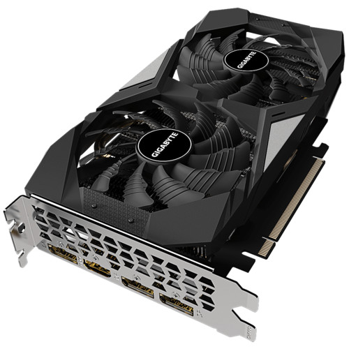 купить Видеокарта Gigabyte GTX 1660, GV-N166SOC-6GD, 6GB GDDR5 192bit, Windforce 2xFan, 3xDP, HDMI BOX в Алматы