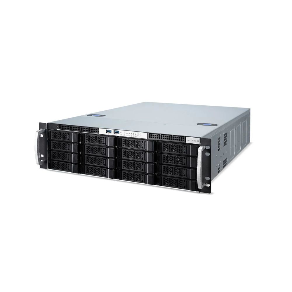 Купить Сервер Altos BrainSphere S340 F6 Zbox, includes MB, Chassis (Altos logo, CPU heat-sink, 1+1 550W PSU), Rackmount kit, Resource Kit (w/ driver, ADP, manual) / Intel Xeon E-2356G 3.2 GHz 80W / 16GB DDR4-3200 ECC UDIMM / M.2 512GB PCIe 4.0 x4 NVMe SSD / в Алматы