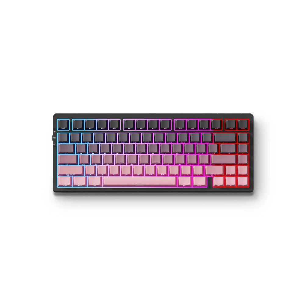 купить Клавиатура MCHOSE G75 PRO, Black Pink, Matcha Latte Switch V2, 80keys, EN, 8000mAh, Wireless в Алматы