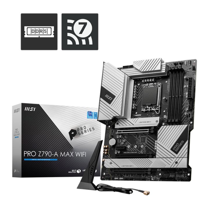 купить Материнская плата MSI PRO Z790-A MAX WIFI LGA1700 4xDDR5 в Алматы