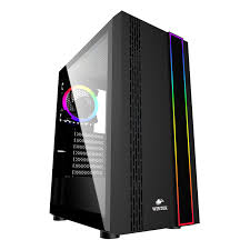 купить Корпус Wintek Smart H35 TG, ITX/ATX, USB 1*3.0/2*2.0, HD-Audio Mic, 0,5mm, 1*ARGB fan contr в Алматы