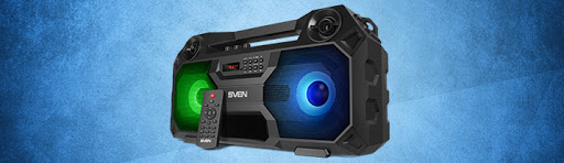 купить SVEN PS-520, черный, акустическая система 2.0, мощность 2x18 Вт (RMS), TWS, Bluetooth, FM, USB /  в Алматы
