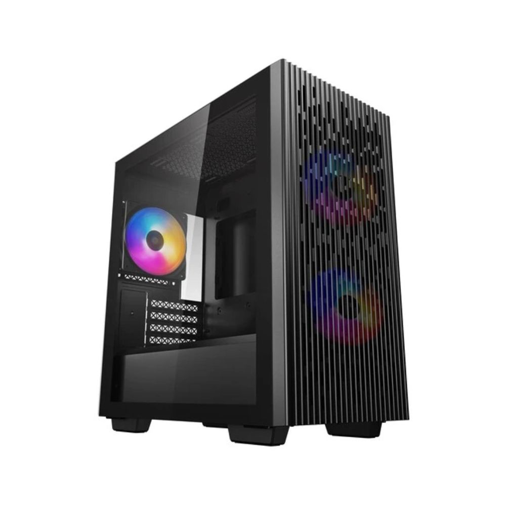 купить Компьютерный корпус Deepcool MATREXX 40 3FS DP-MATX-MATREXX40-3FS, Mini-ITX/Micro ATX, USB 3.0/2.0, Без Б/П, Чёрный в Алматы