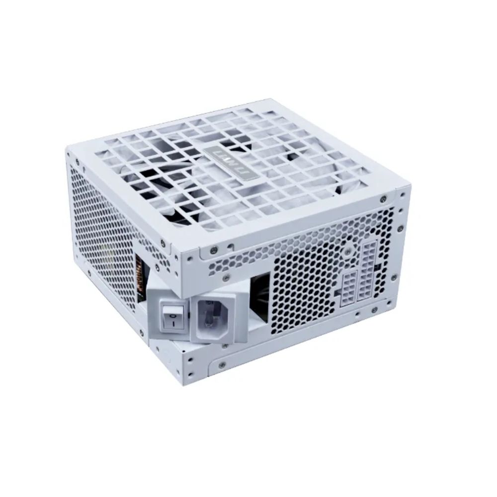 Купить Блок питания Lian Li 1200W, RS1200G, Full Modular, ATX, 80+ GOLD, КПД 91%, Fan 135 mm, Белый, G9P.RS1200G.WH00.EU в Алматы