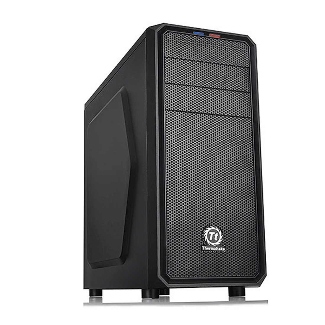 купить Кейс, Thermaltake,  Versa H25 (CA-1C2-00M1NN-00), ATX/Micro ATX, USB 3.0, USB 2.0, HD-Audiо, Кулер 12см, Без Б/П, Чёрный в Алматы