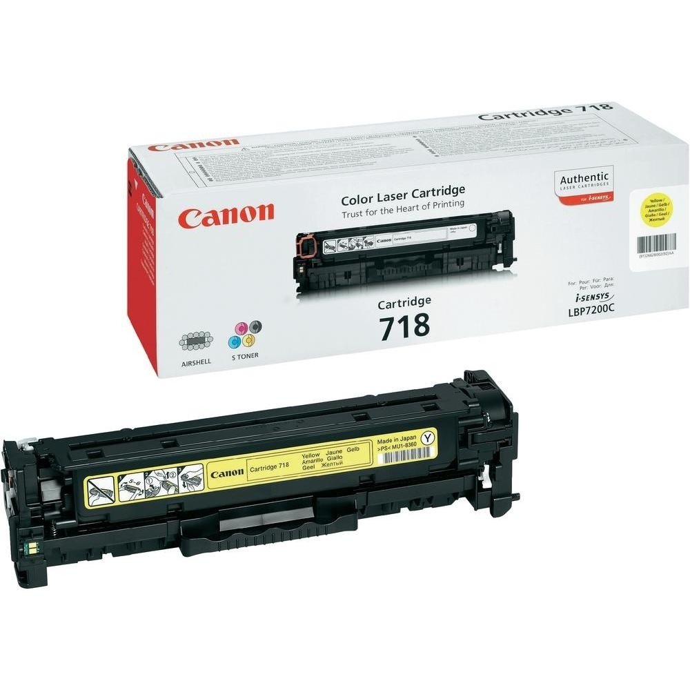 купить Картридж Canon/718Y/Лазерный/желтый в Алматы