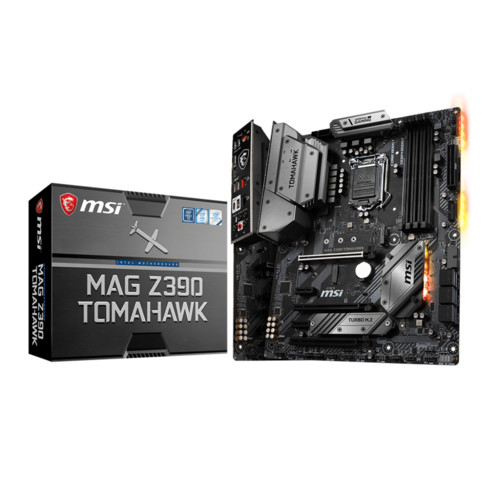 купить Материнская плата MSI MAG Z390 TOMAHAWK LGA1151 iZ390 4xDDR4 6xSATA3 RAID 2xM.2 HDMI DP ATX в Алматы