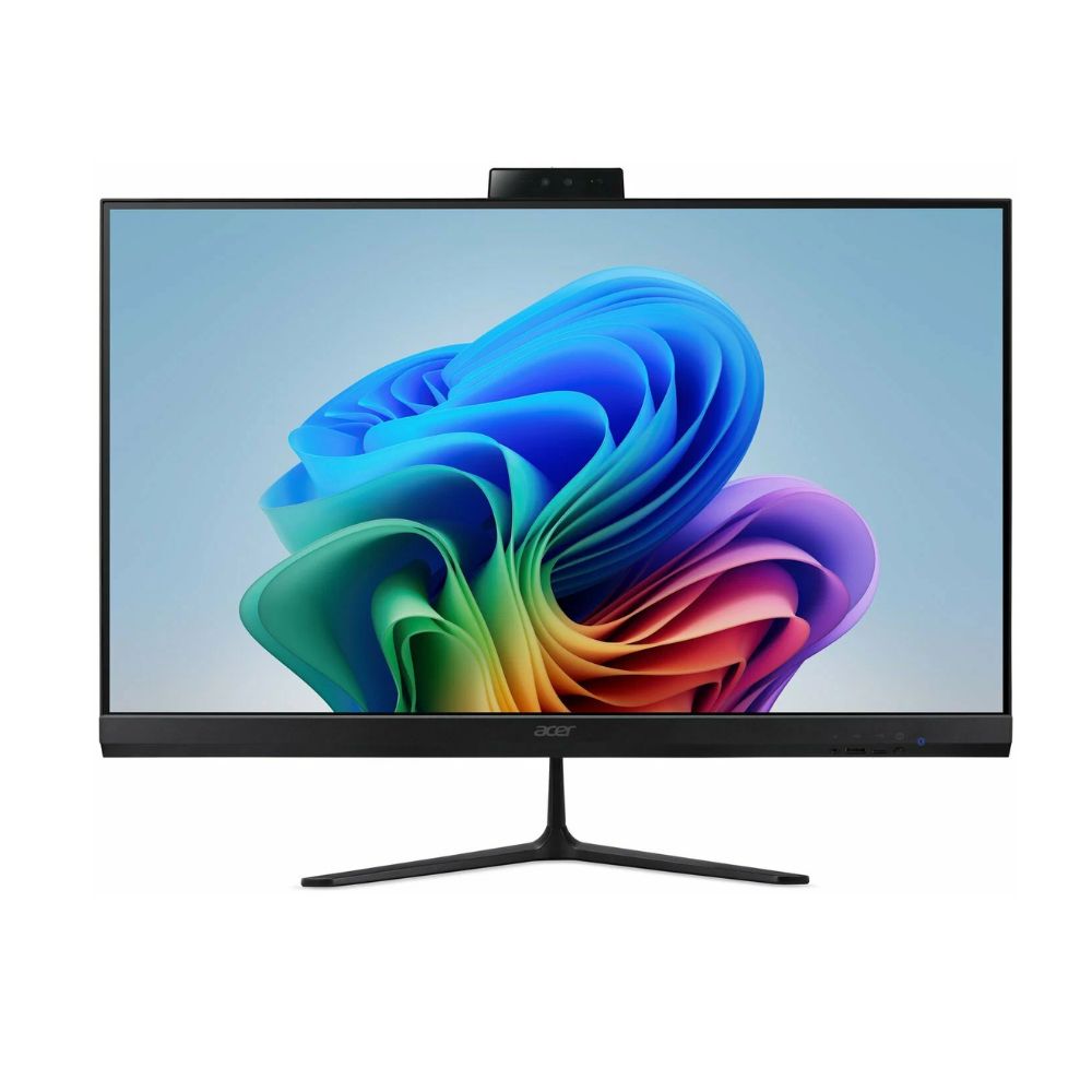 Купить Моноблок Acer Aspire C27B-GMTL (Black)/ Intel Core Ultra 5 115U / 16 ГБ DDR5 / 512 ГБ M.2 NVMe SSD / 27* Full HD DLED 120Hz non-touch / Wi-Fi 6E (2?2) + Bluetooth / беспроводные клавиатура и мышь Elite19 / Без ОС в Алматы
