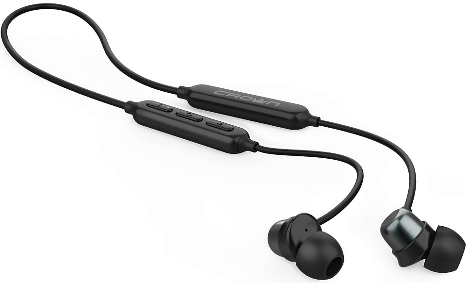купить Беспроводные наушники CROWN CMBH-4297 black в Алматы