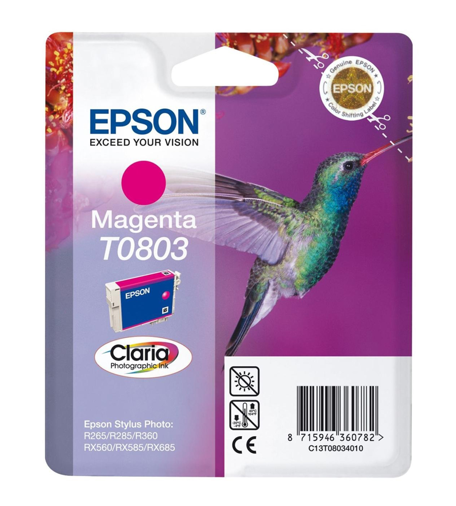 купить Картридж Epson C13T08034011 P50/PX660 пурпурный в Алматы
