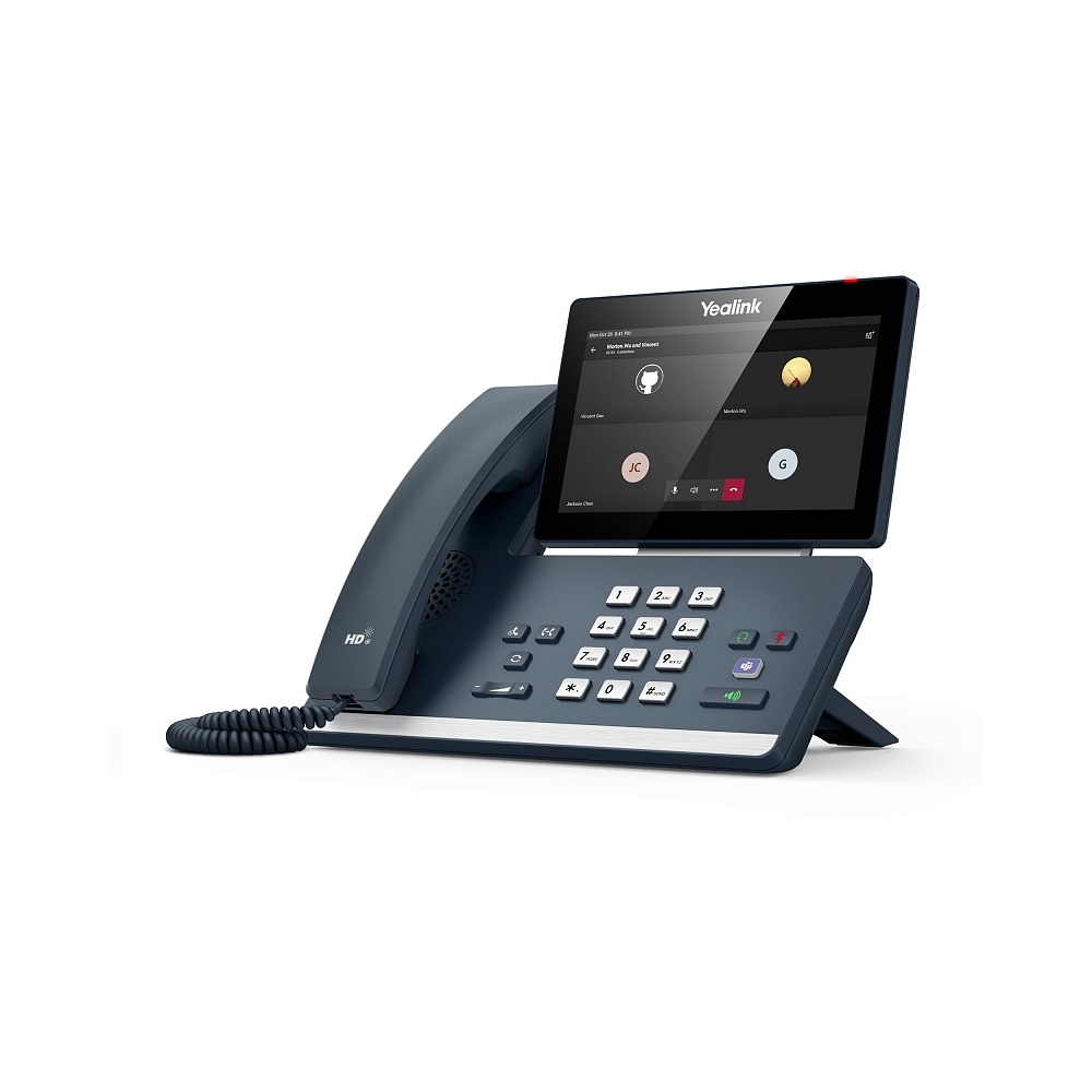 купить Yealink SIP-MP58, Teams/Skype for Business, Цветной сенсорный экран, Звук Optima HD, WiFi, Bluetooth, USB, PoE, GigE, без БП в Алматы