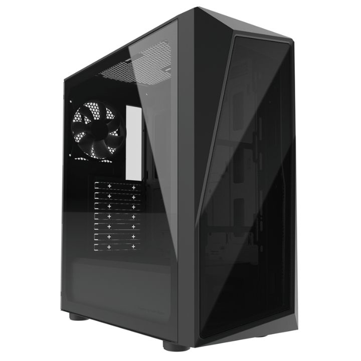 купить Корпус CoolerMaster CMP 520L, ATX/Mini-ITX&nbsp;Black (CP520-KGNN-S03) в Алматы