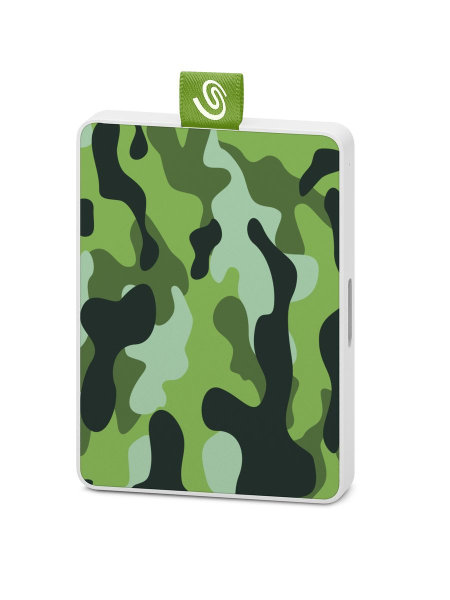 купить Внешний твердотельный накопитель Seagate One Touch SSD Special Edition STJE500407 500ГБ  2.5* USB 3.0 Camo Green в Алматы