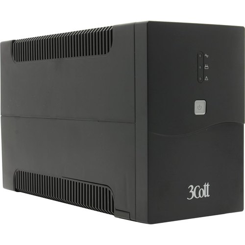 купить Источник бесперебойного питания 3Cott-1500-CNL, Connect line, Smart, AVR, 1500VA/900W, 12V/9Ah*2, Schuko*4 + IEC C13*2, USB, RJ11/RJ45, LED в Алматы