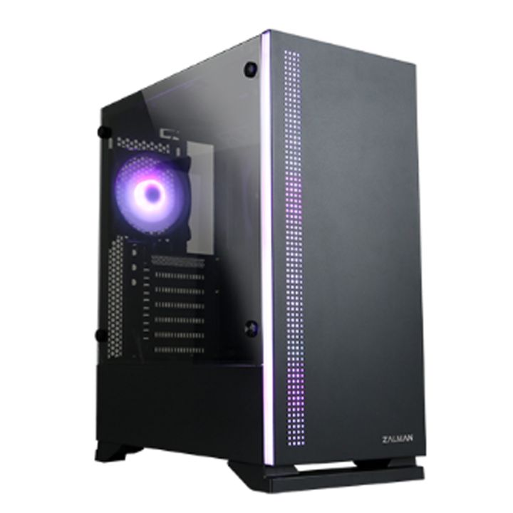 купить Компьютерный корпус Zalman S5 Black без Б/П в Алматы