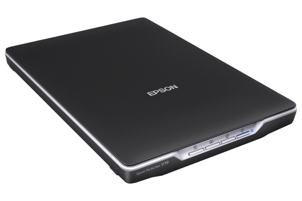 купить Сканер Epson Perfection V19 B11B231401, A4, 4800x4800 dpi, 48/24 бит, 216х297, White LED. в Алматы