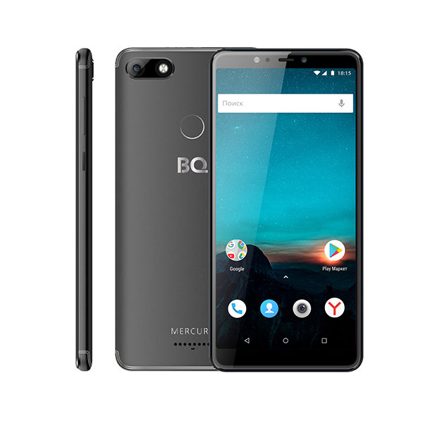 купить Смартфон BQ-6016L Mercury Чёрный /  в Алматы