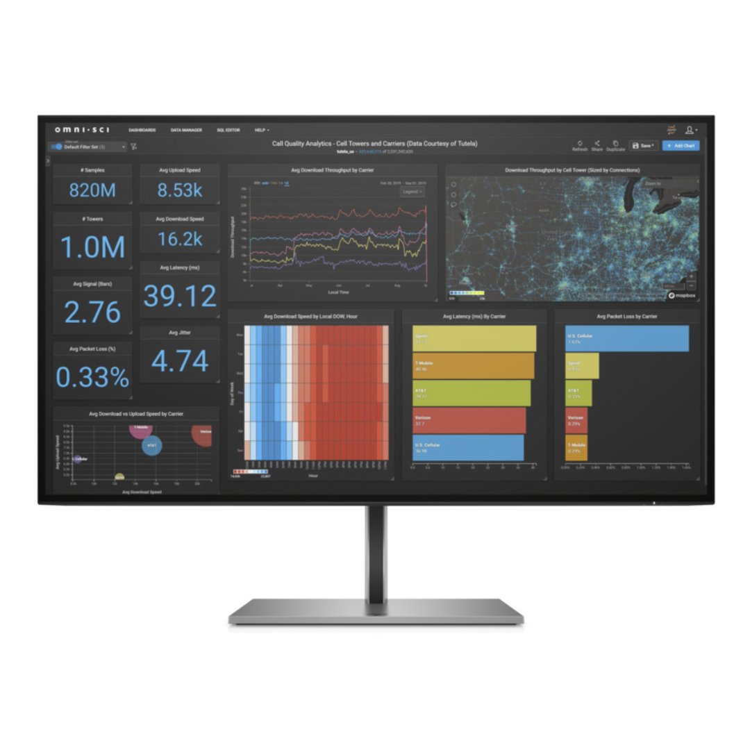 купить Монитор HP Europe Z27q G3 QHD (1C4Z7AA#ABB) в Алматы