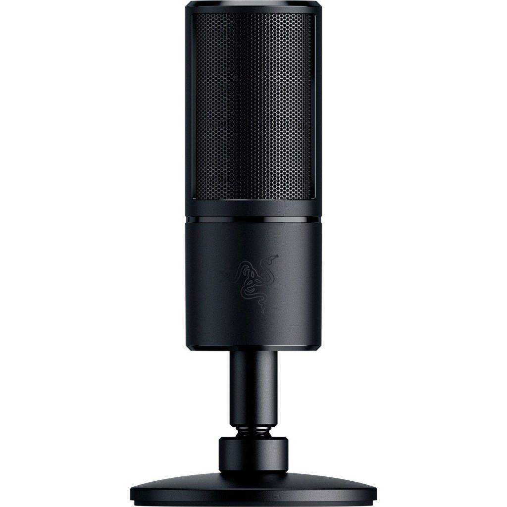 купить Микрофон, Razer, Seiren X, RZ19-02290100-R3M1, Конденсаторный, 110 дБ, 16 Ом, 20 - 20000Гц, Черный в Алматы