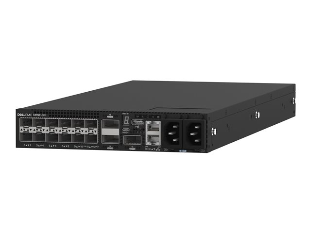 купить Коммутатор Dell/EMC Switch S4112F, 12 x 10GbE SFP+, 3 x 100GbE QSFP28, IO to FAN, 2 x AC PSU, OS10/12 port/100GbE в Алматы