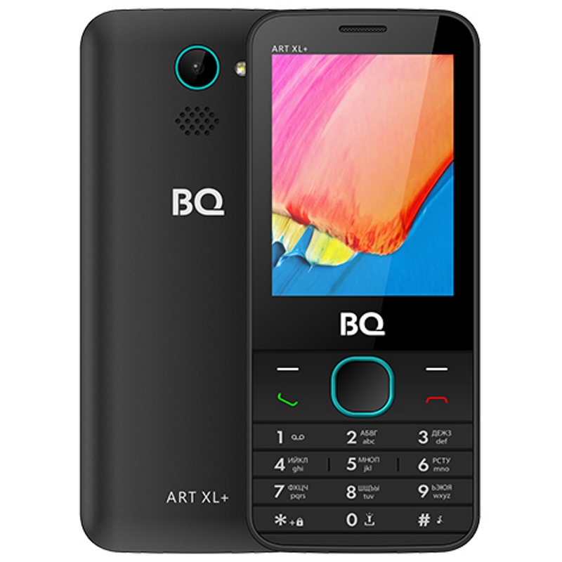 купить Мобильный телефон BQ-2818 ART XL+ Чёрный /  в Алматы