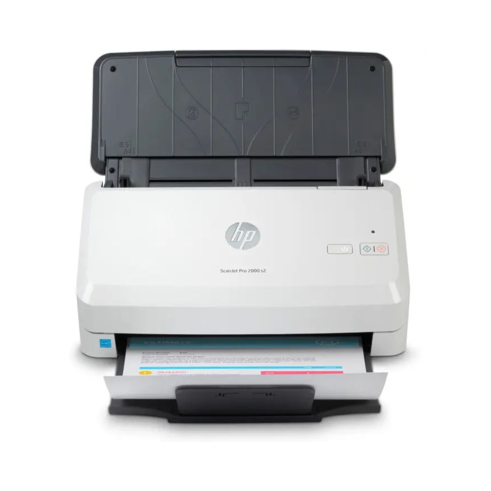 купить Сканер HP ScanJet Pro 2000 s2, A4, 600x600, 48-bit, 3500 стр/день, ADF, USB 3.0 6FW06A в Алматы