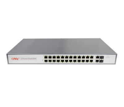 купить Коммутатор 24-портовый POE31024FA <24 порта 10/100Mbps RJ45 NON-POE,   2*1000M TP/SFP Combo> в Алматы