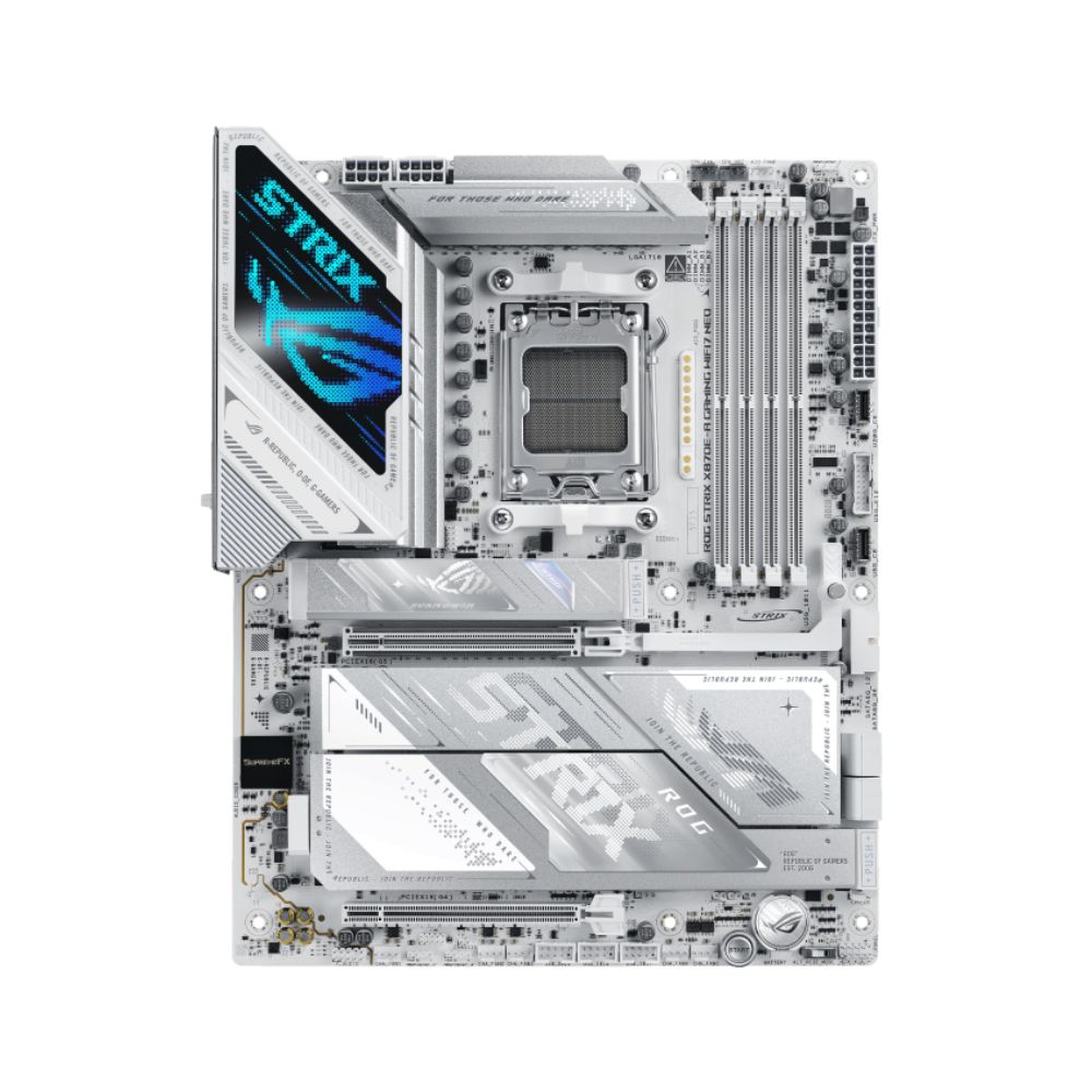 Купить Материнская плата ASUS ROG STRIX X870E-A GAMING WIFI7 NEO AM5 X870E 4xDDR5 4xSATA RAID 4xM.2 1xHDMI в Алматы