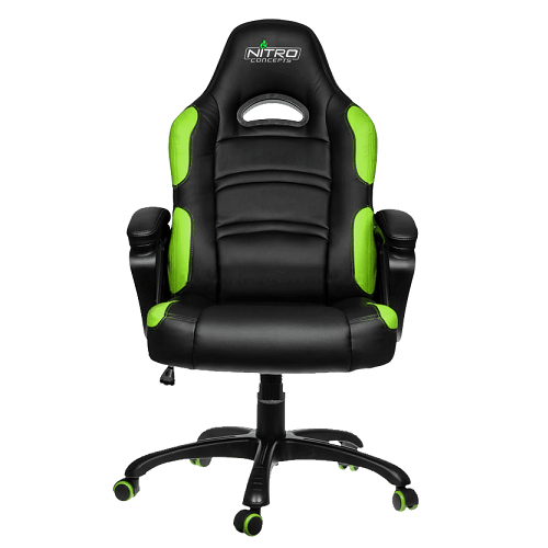 купить Игровое кресло GameMax GCR07 Green <Спинка: 79см, механизм качания, нагрузка до 120кг> в Алматы