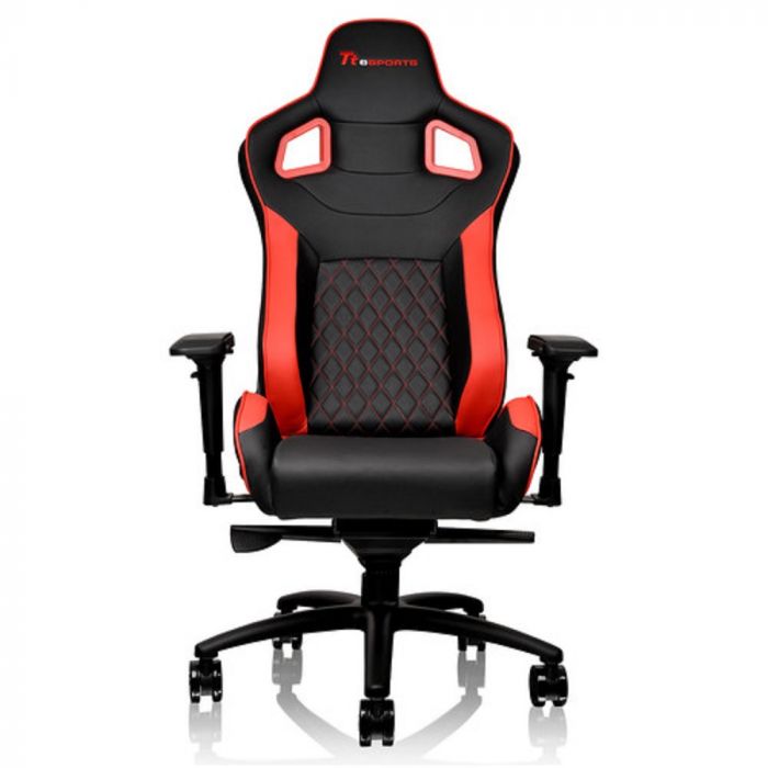 купить Игровое кресло Thermaltake GT Fit F100 Black-Red (GC-GTF-BRMFDL-01) в Алматы