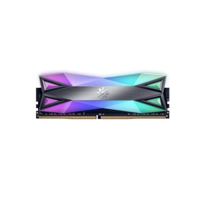 купить ОЗУ A-Data XPG Spectrix D60G RGB 8Gb 3200MHz DDR4 DIMM, CL16, 1.4v,  AX4U32008G16A-ST60 в Алматы