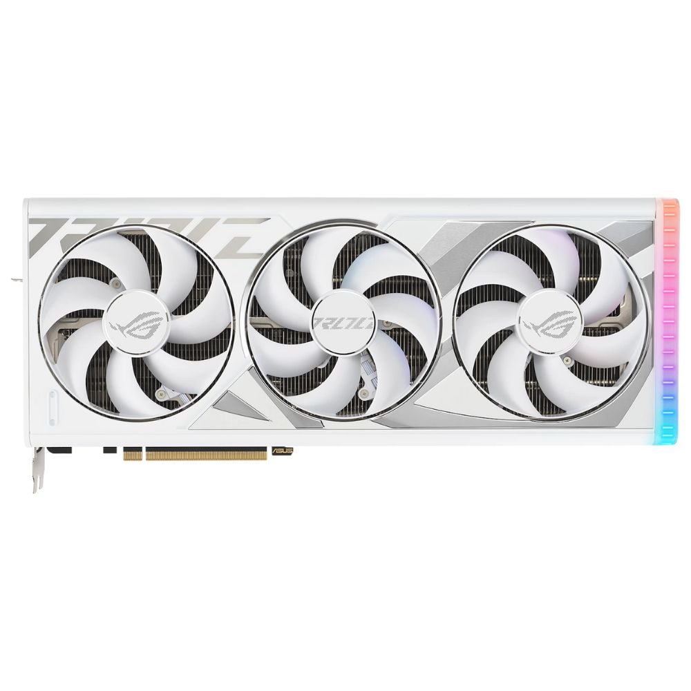 купить Видеокарта ASUS GeForce RTX4080 SUPER OC 16GB ROG-STRIX-RTX4080S-O16G-WHITE в Алматы