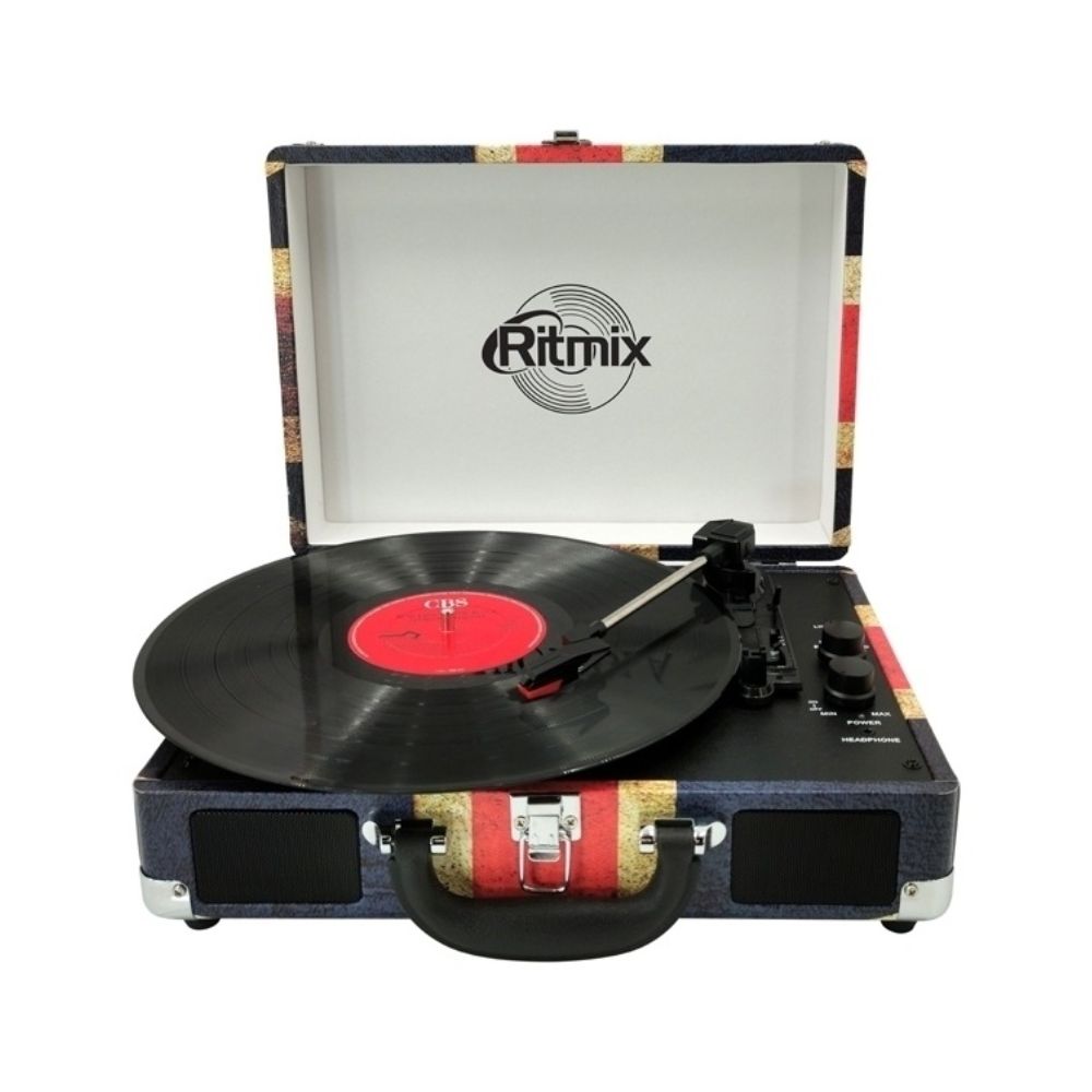 купить Проигрыватель виниловых пластинок RITMIX LP-120B UK Flag в Алматы
