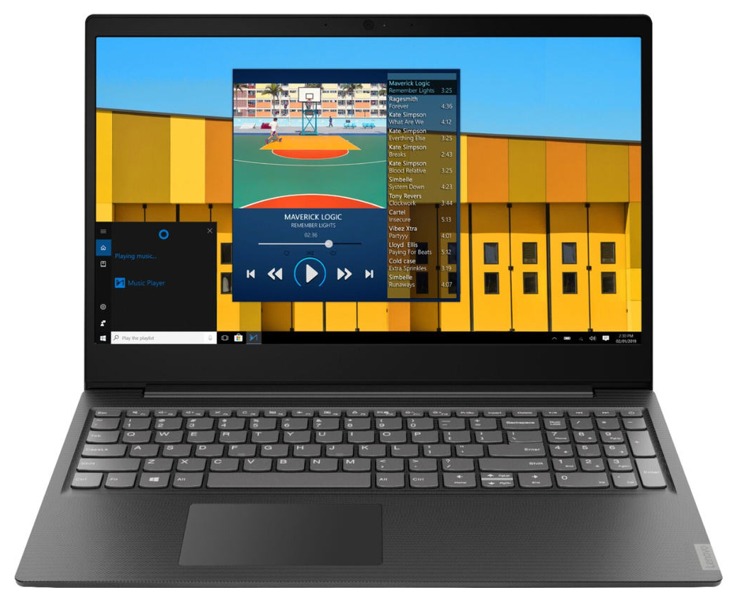 купить Ноутбук Lenovo IdeaPad S145-15API  15.6** HD(1366x768) nonGLARE/AMD Ryzen 3 3200U 2.6GHz Dual/4GB/256GB SSD/R Vega 3/noDVD/WiFi/BT4.1/0.3MP/4in1/2cell/4.0h/1.84kg/W10/1Y/BLACK в Алматы