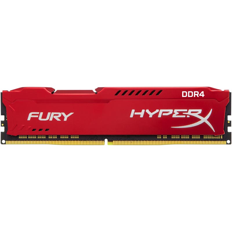 купить ОЗУ Kingston 16Gb/2600MHz DDR4 DIMM, HyperX Fury, CL16, HX426C16FR/16, Red в Алматы
